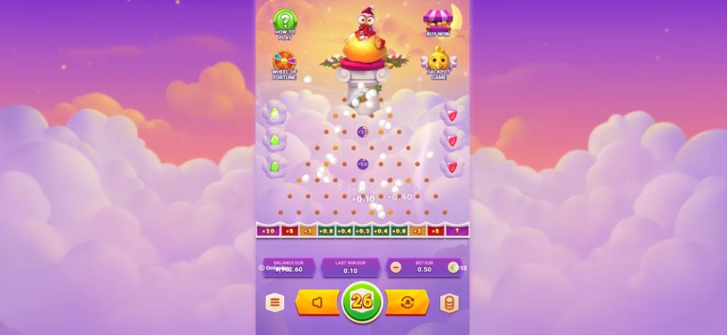 chicken plinko game