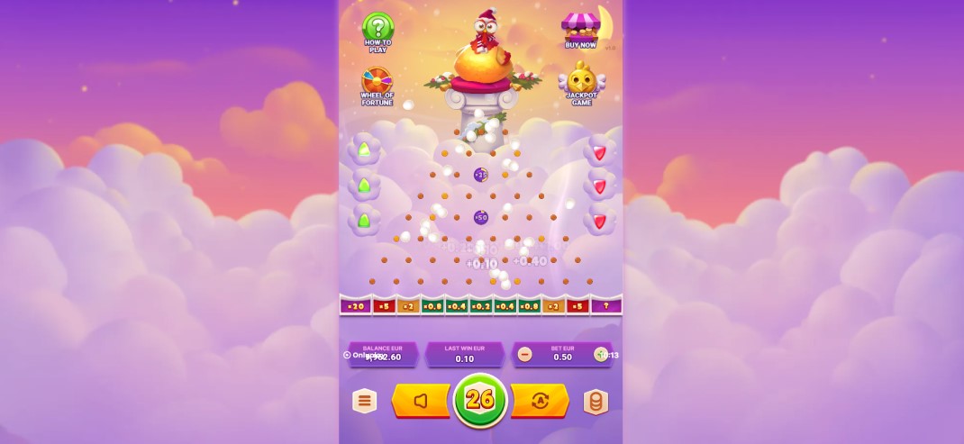 chicken plinko game